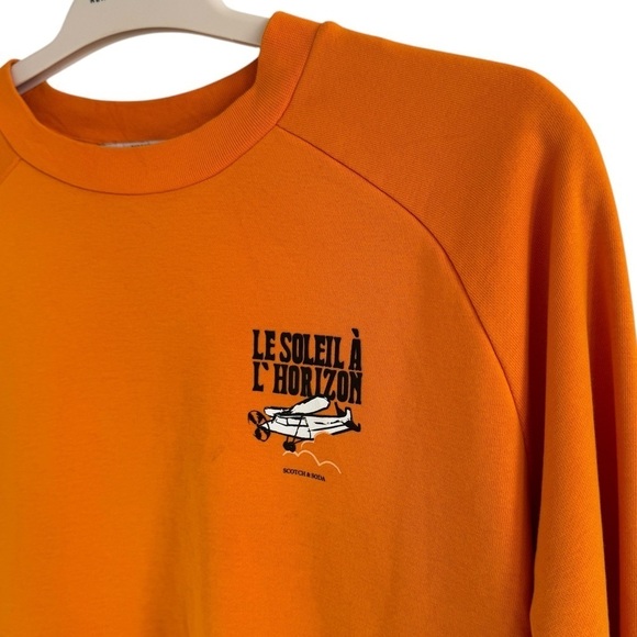 Scotch & Soda Graphic Organic Cotton-Blend Sweater, Size S - Picture 5 of 8